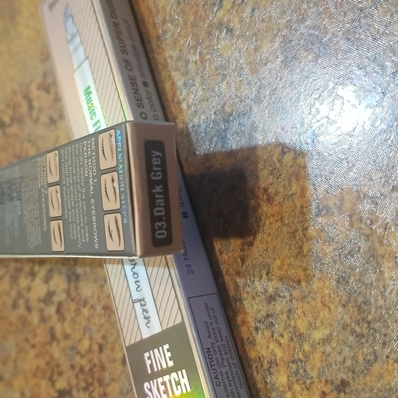 Music Flower fine sketch Liquid eyebrow pen, (no. 3 dark grey), NWT - Picture 5 of 5